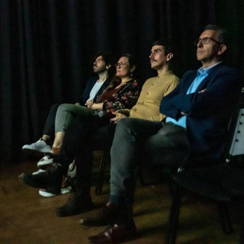 Imagen de la proyección del ciclo 'Galicia é cine' en Córdoba (Argentina)