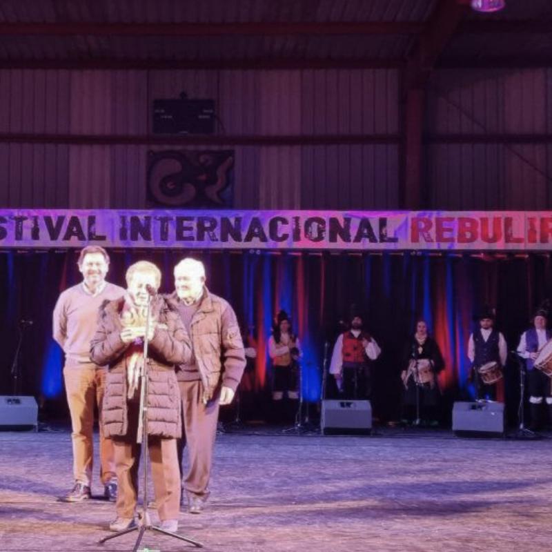 Imaxe do XVIII Festival Internacional Rebulir celebrado en Ramirás (Ourense)