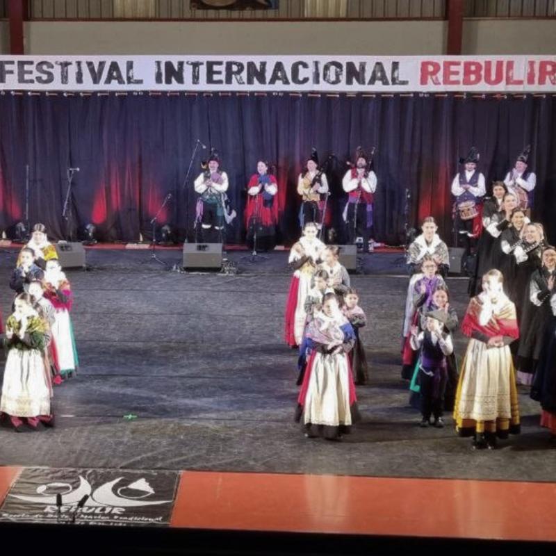 Imaxe do XVIII Festival Internacional Rebulir celebrado en Ramirás (Ourense)