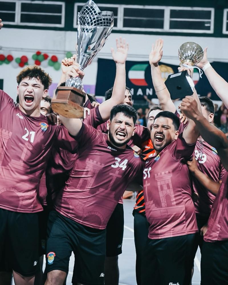 Equipo de balonmán do Centro Pontevedrés de Montevideo