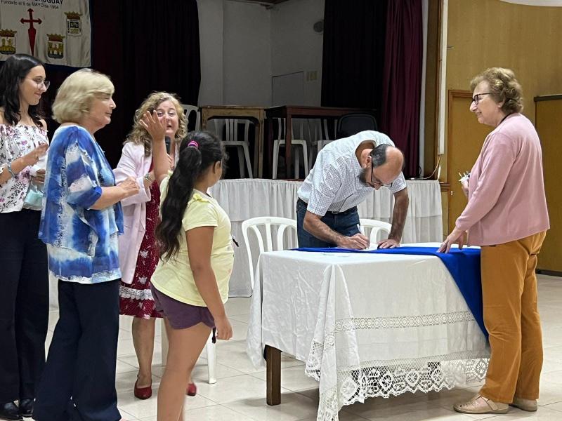 Presentación de 'Nuestro Camino a Santiago' en el CCR Alma Gallega de Montevideo