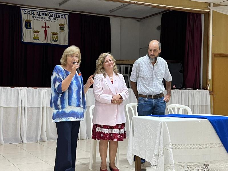 Presentación de 'Nuestro Camino a Santiago' en el CCR Alma Gallega de Montevideo
