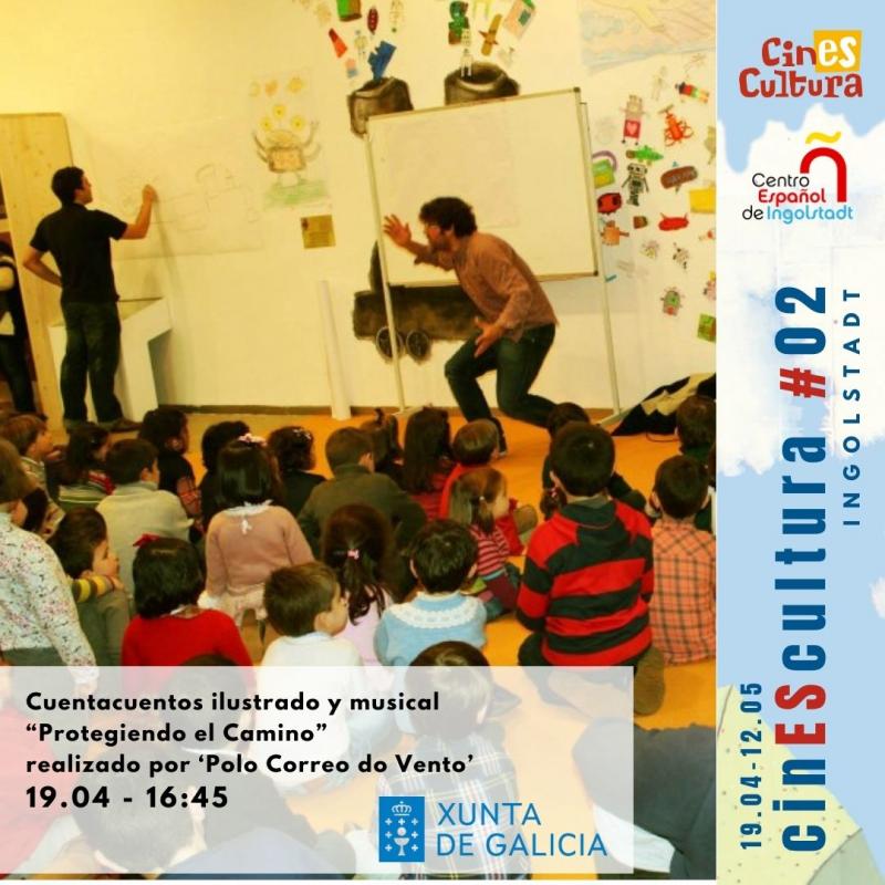 O contacontos terá lugar hoxe, venres 19 de abril, ás 16:45 h, na Volkshochschule Ingolstadt O contacontos terá lugar hoxe, venres 19 de abril, ás 16:45 h, na Volkshochschule Ingolstadt