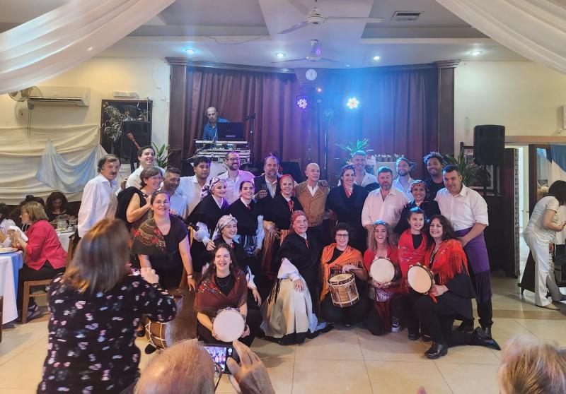 Imaxe do acto celebrado na capital uruguaia