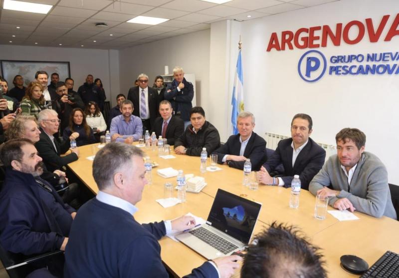 Imagen de la visita del presidente de la Xunta de Galicia, Alfonso Rueda