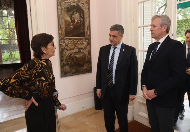 O presidente da Xunta remata hoxe a súa viaxe institucional ao país suramericano