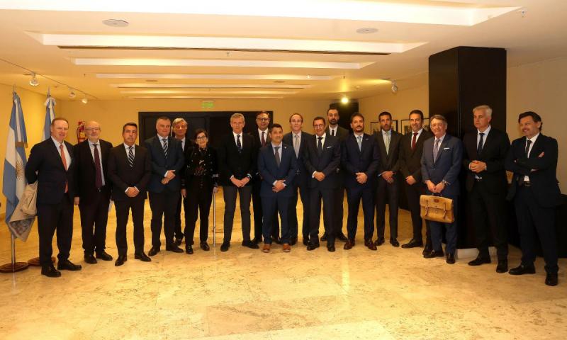 Rueda se reúne con el responsable de Pesca de Argentina y con empresas pesqueras gallegas para visibilizar y afianzar la importancia del sector en el país