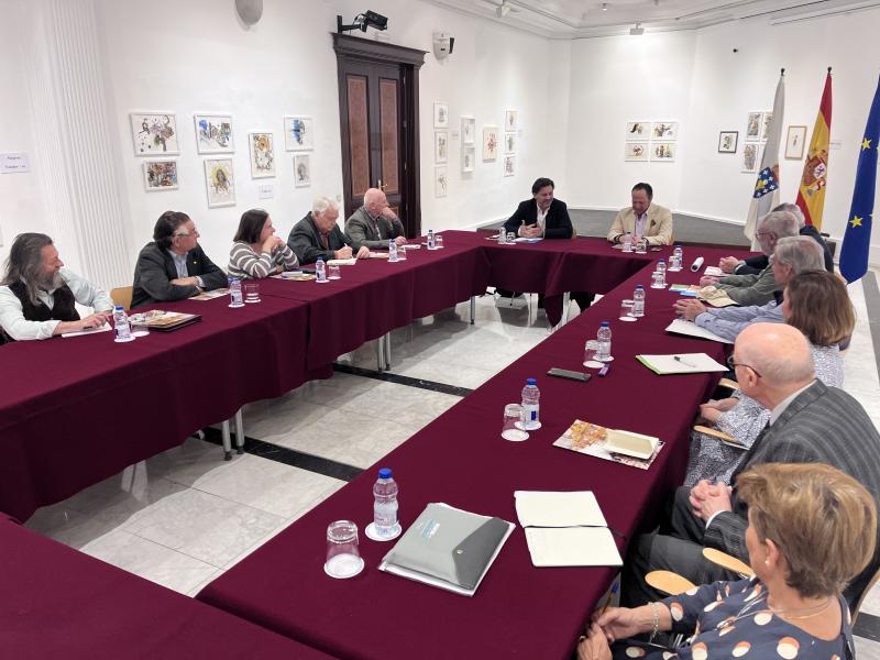 Imaxe da reunión celebrada na Casa de Galicia en Madrid Imaxe da reunión celebrada na Casa de Galicia en Madrid