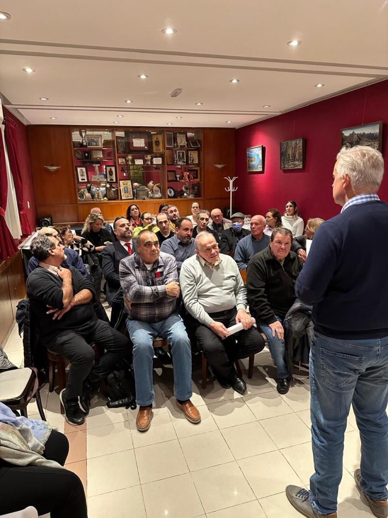 Imaxe da reunión celebrada na capital arxentina