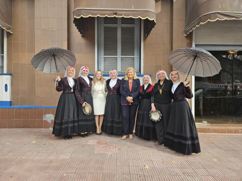 Imaxe da celebración do 70º aniversario do Centro Cultural y Recreativo Alma Gallega de Montevideo