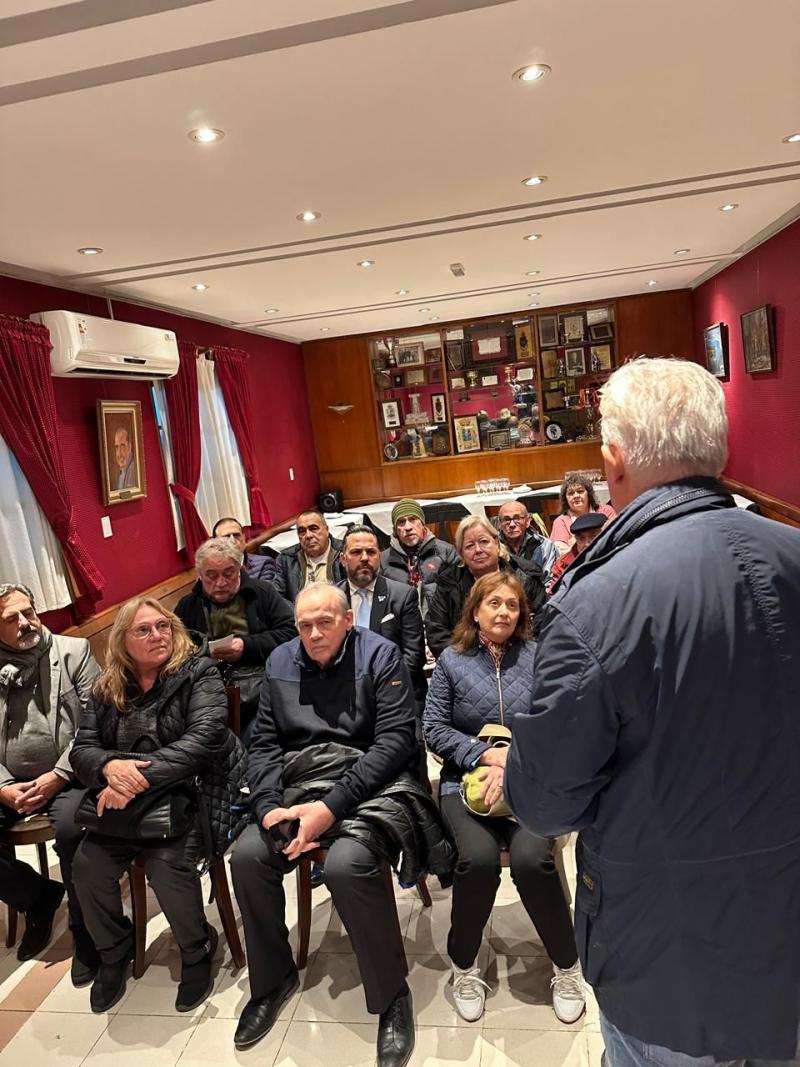 Imaxe da reunión celebrada na capital arxentina