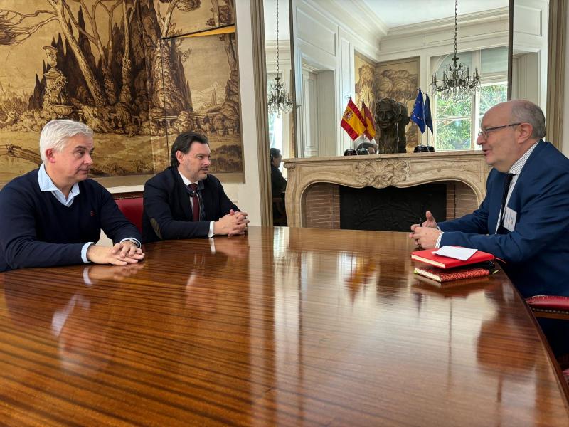 Imagen de la reunión celebrada hoy en la capital argentina
