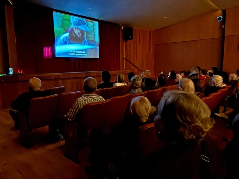 Imagen de la inauguración del Ciclo Mestre Mateo 2024 de cine gallego en Río de Janeiro Imagen de la inauguración del Ciclo Mestre Mateo 2024 de cine gallego en Río de Janeiro