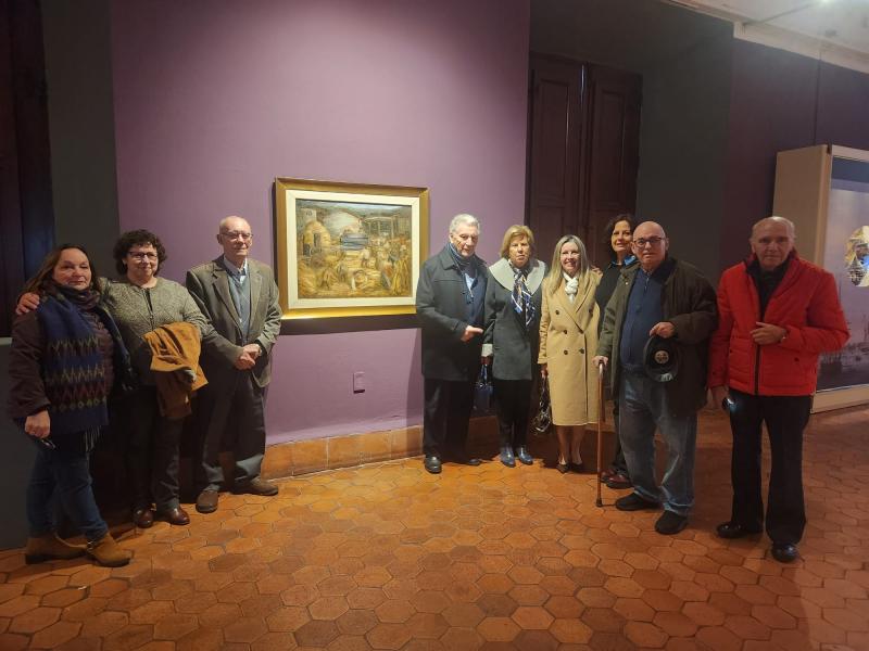 Imaxe da inauguración da exposición en Montevideo Imaxe da inauguración da exposición en Montevideo
