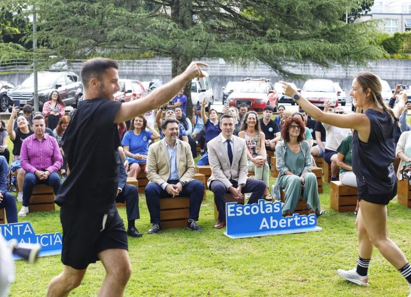 Imagen de la inauguración de las Escolas Abertas 2024
