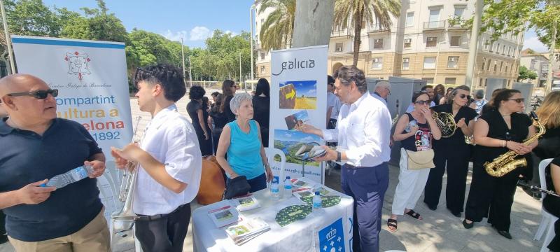 Imaxe da celebración de hoxe en Barcelona