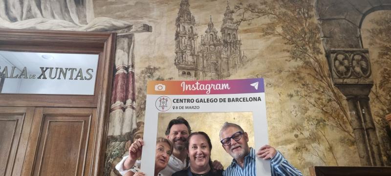 Imagen de la celebración de hoy en Barcelona Imagen de la celebración de hoy en Barcelona