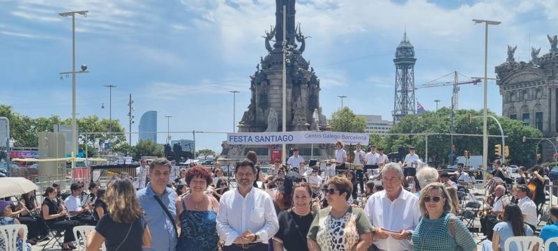 Imagen de la celebración de hoy en Barcelona Imagen de la celebración de hoy en Barcelona