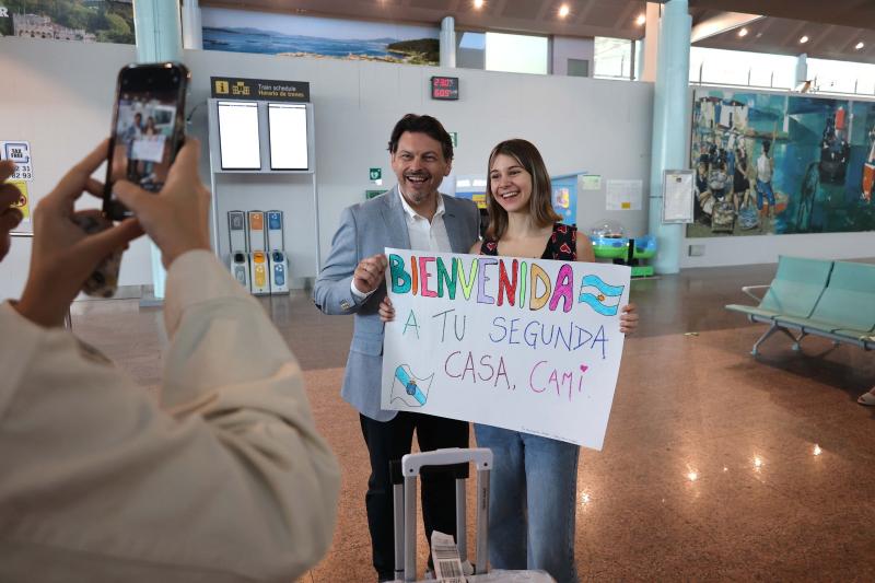 Miranda recibe aos galegos do exterior participantes no Programa 'Conecta co Camiño'