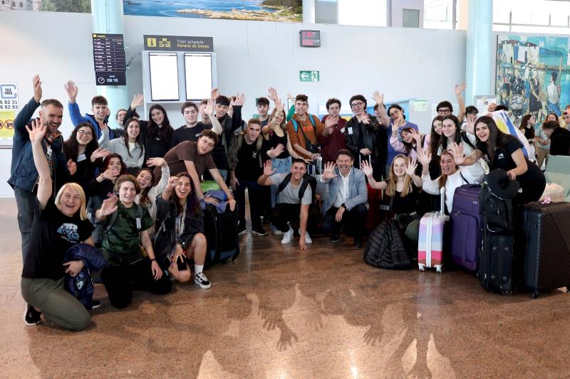 Miranda recibe aos galegos do exterior participantes no Programa 'Conecta co Camiño'