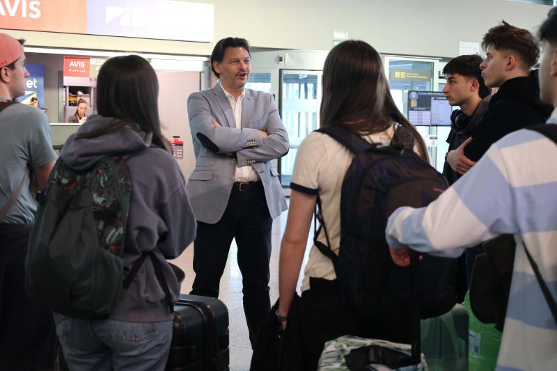 Miranda recibe aos galegos do exterior participantes no Programa 'Conecta co Camiño'