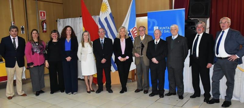 A delegada da Xunta en Uruguai reafirma no Xantar de Irmandade e entrega do Premio Castelao 2024 o compromiso coas iniciativas que fortalecen os vínculos cos galegos do exterior