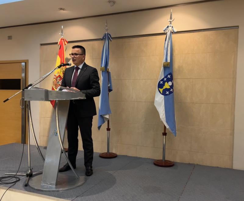 José González reafirma o compromiso da Xunta coa preservación da cultura galega no exterior durante o aniversario do Centro Galicia de Bos Aires