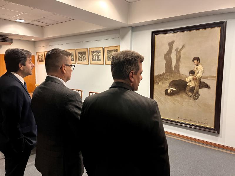 José González reafirma o compromiso da Xunta coa preservación da cultura galega no exterior durante o aniversario do Centro Galicia de Bos Aires
