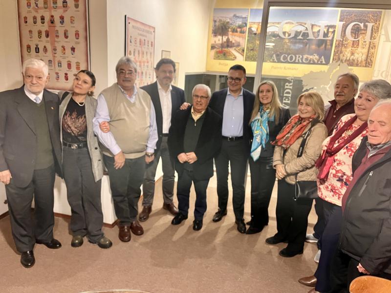 José González reafirma el apoyo de la Xunta al Hogar español de Ancianos en Montevideo por su relevancia para los gallegos residentes en Uruguay