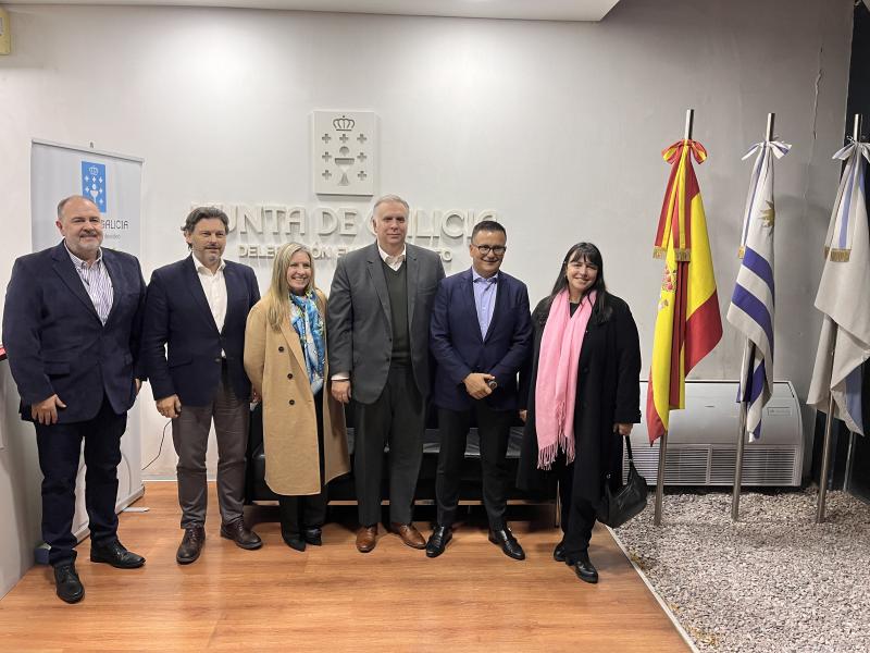 José González reafirma el apoyo de la Xunta al Hogar español de Ancianos en Montevideo por su relevancia para los gallegos residentes en Uruguay