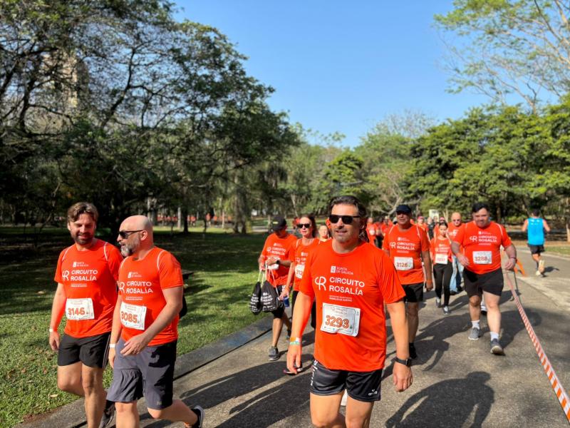 São Paulo acoge una Carrera Solidaria con la participación de miles de personas organizada por la Sociedade Beneficente Rosalía de Castro con el apoyo de la Xunta de Galicia