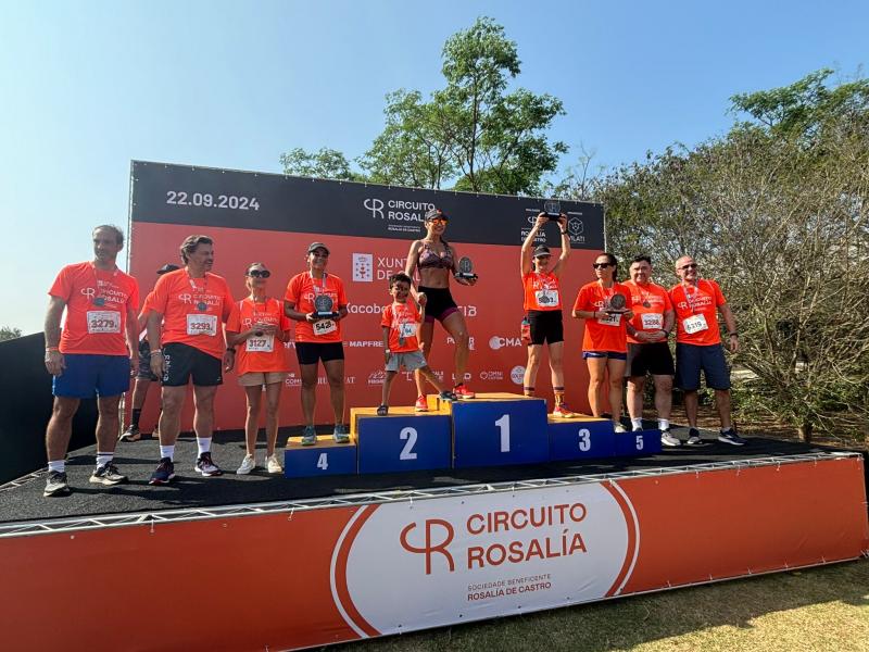 São Paulo acoge una Carrera Solidaria con la participación de miles de personas organizada por la Sociedade Beneficente Rosalía de Castro con el apoyo de la Xunta de Galicia