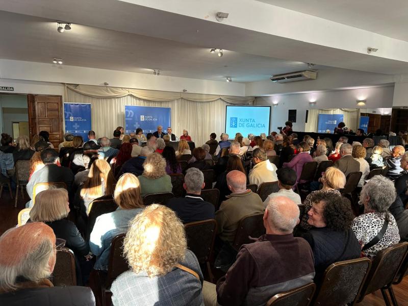 Los Delegados de la Xunta en Argentina y Uruguay mantienen encuentros con los participantes del programa “Reencuentros con Galicia” antes de su viaje a su tierra