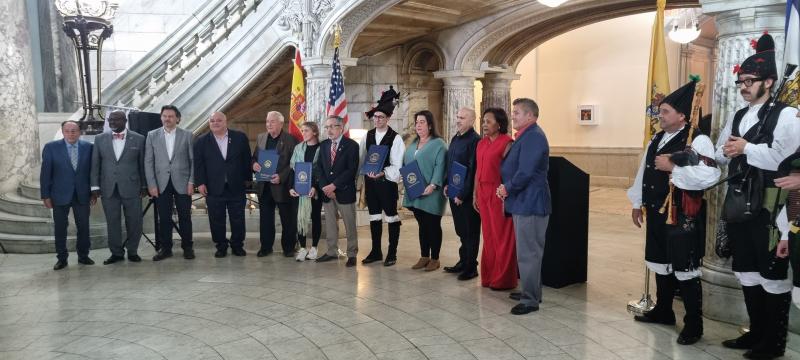 Miranda destaca en Newark o papel das comunidades galegas como embaixadoras culturais
