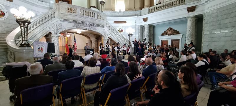 Miranda destaca en Newark el papel de las comunidades gallegas cómo embajadoras culturales