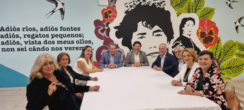 Miranda destaca el valor de la colectividad gallega en el encuentro cultural celebrado en la Casa de Galicia de New York reiterando el apoyo de la Xunta a las iniciativas que promueven la galeguidad