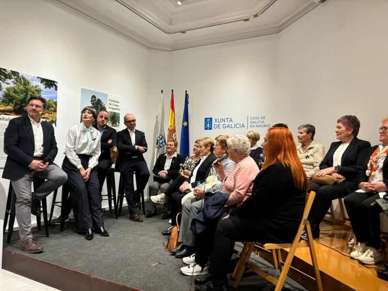 O documental “Anduriña, muller de ida e volta” inicia en Madrid unha xira mundial por máis de 50 centros galegos levando unha emotiva testemuña de conexión coa terra