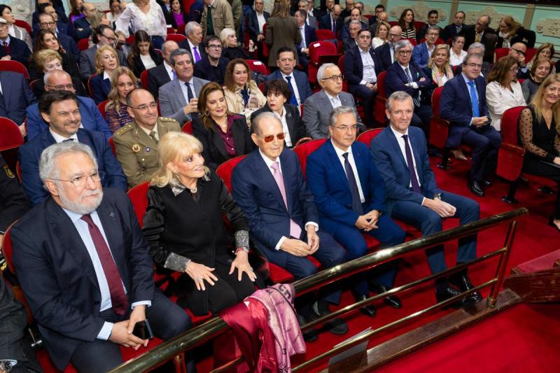 Rueda destaca a contribución dos empresarios da emigración, como Olegario Vázquez Raña, á hora de construír a Galicia moderna