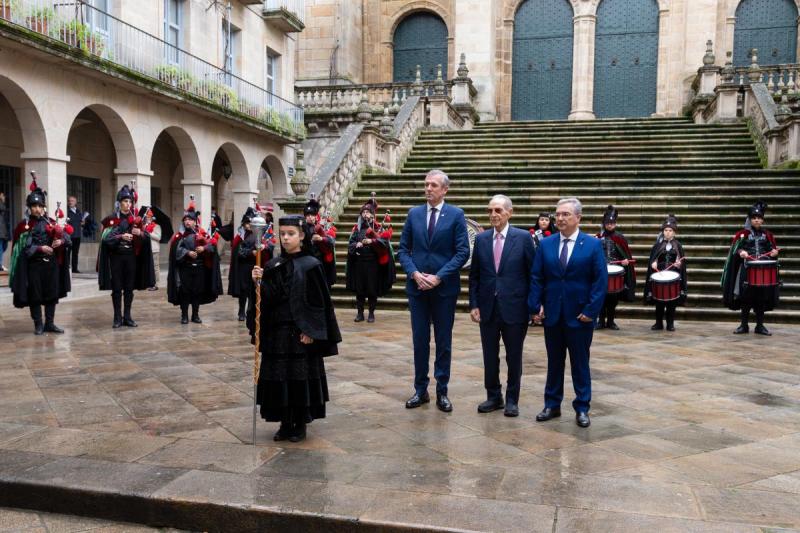 Rueda destaca a contribución dos empresarios da emigración, como Olegario Vázquez Raña, á hora de construír a Galicia moderna