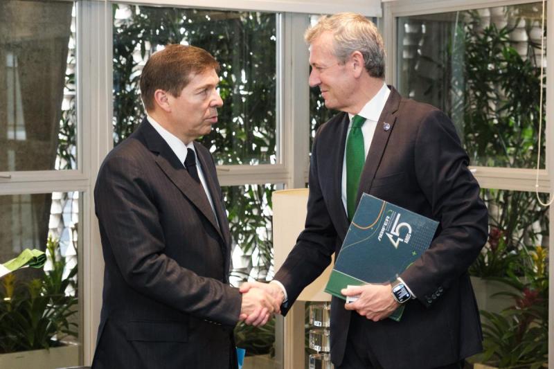 Rueda aposta por intensificar a presenza de empresas galegas en Brasil e anima ás industrias do país sudamericano a investir na comunidade