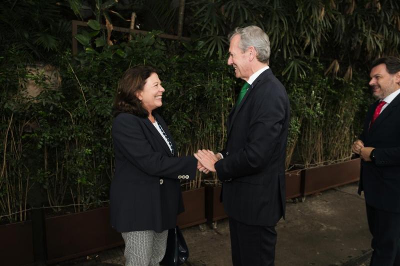 Rueda aposta por intensificar a presenza de empresas galegas en Brasil e anima ás industrias do país sudamericano a investir na comunidade