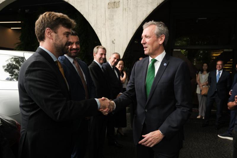 Rueda aposta por intensificar a presenza de empresas galegas en Brasil e anima ás industrias do país sudamericano a investir na comunidade