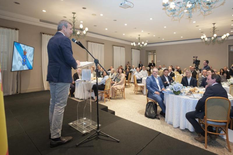 Rueda reafirma o apoio da Xunta ao empresariado galego no Brasil para fomentar a cooperación e os lazos económicos entre ambos países