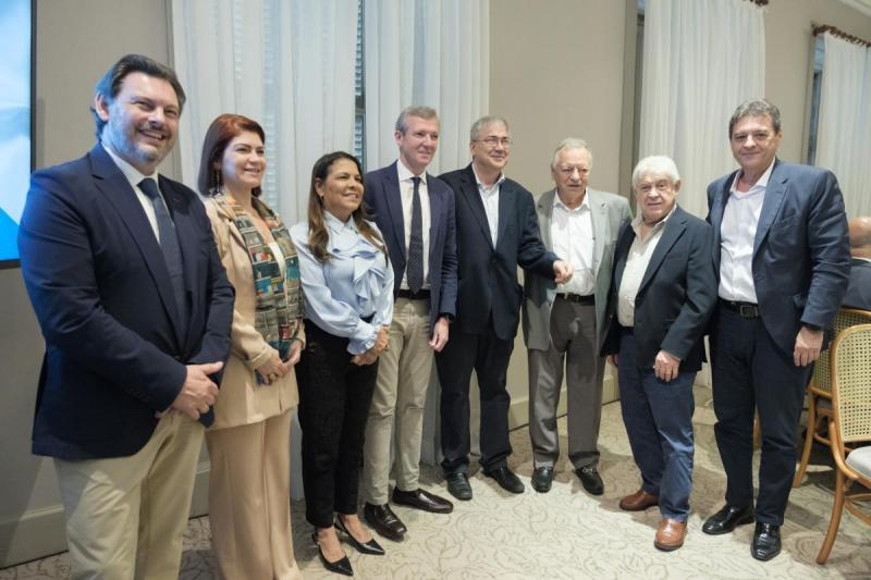 Rueda reafirma o apoio da Xunta ao empresariado galego no Brasil para fomentar a cooperación e os lazos económicos entre ambos países