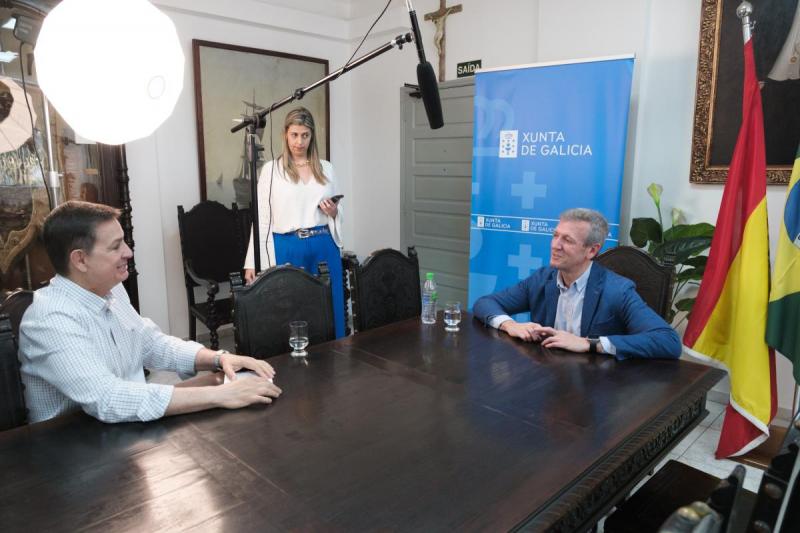 Rueda invita a la juventud del exterior a retornar a Galicia con el apoyo de las becas BEME, que se extenderán a los estudios de grado el próximo curso