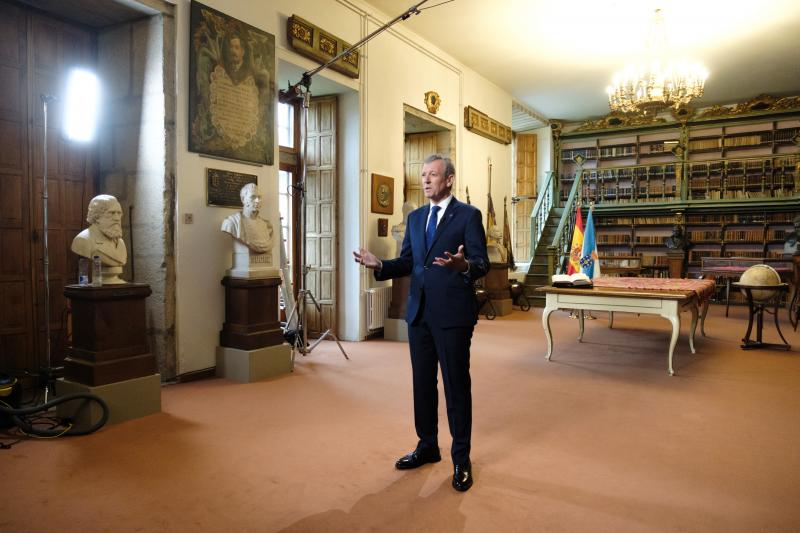 Mensaje de fin de año del presidente de la Xunta de Galicia, Alfonso Rueda Valenzuela