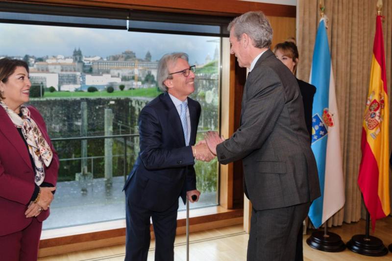 Rueda reúnese cos embaixadores de Colombia e Ecuador para reforzar a colaboración no eido laboral Rueda reúnese cos embaixadores de Colombia e Ecuador para reforzar a colaboración no eido laboral