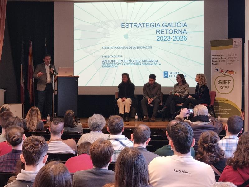 A Xunta da a coñecer en Francia as oportunidades de atracción e retorno que ofrece Galicia aos investigadores A Xunta da a coñecer en Francia as oportunidades de atracción e retorno que ofrece Galicia aos investigadores