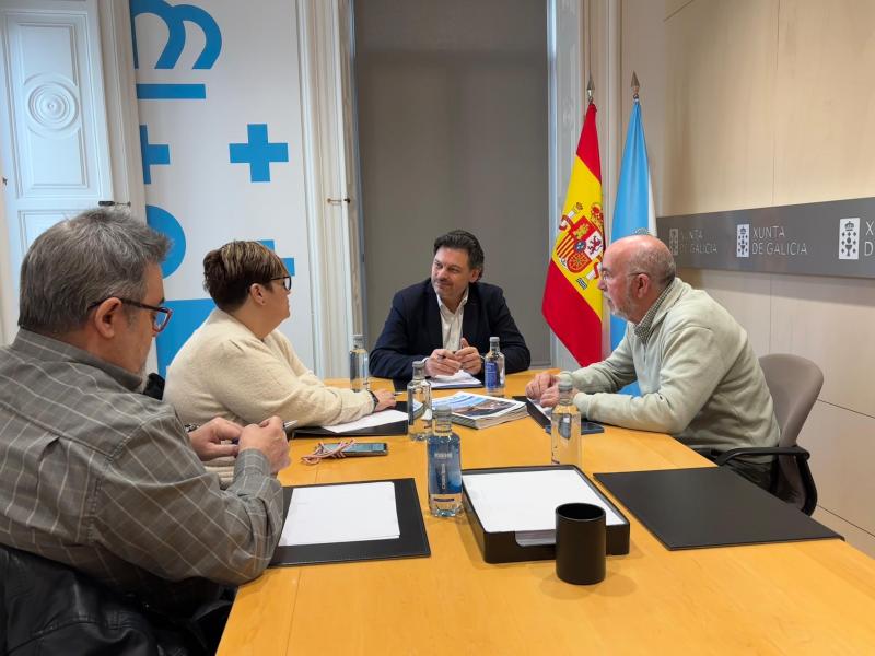 Miranda destaca la labor realizada por la Asociación de Casas de Galicia de Barcelona e Provincia durante el 2024