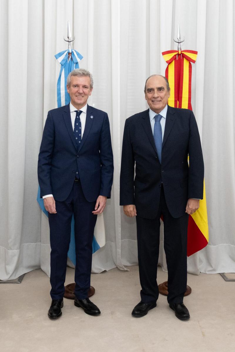 Rueda chama ao diálogo e á cooperación entre Galicia e A Arxentina para o fortalecemento empresarial mutuo e reforzar as relacións institucionais